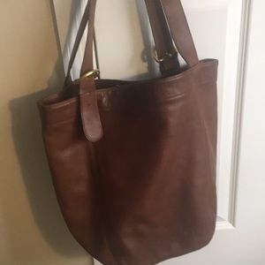 Vintage coach bucket purse